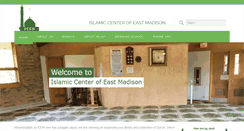 Desktop Screenshot of islamiccenterofeastmadison.com