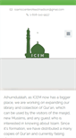 Mobile Screenshot of islamiccenterofeastmadison.com
