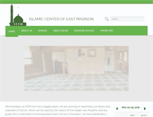 Tablet Screenshot of islamiccenterofeastmadison.com